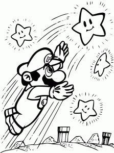 Coloriages mario bros 6