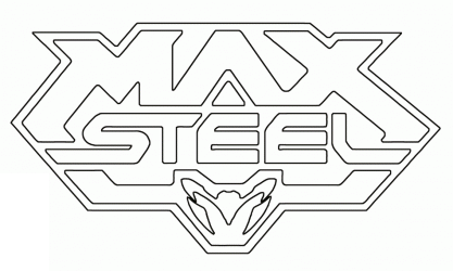 Cuadro Max Steel para imprimir y colorear