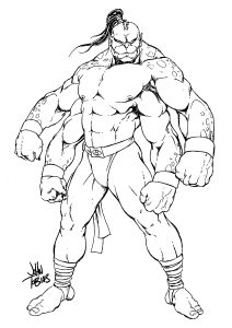 Mortal Kombat : Dibujos para colorear para niños de mortal-kombat