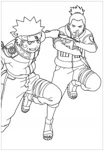 Shikamaru a Naruto