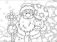 Páginas de Navidad para imprimir para niños