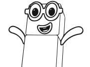 Páginas de Numberblocks para imprimir para niños