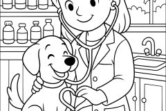 Páginas de Oficios para imprimir para niños