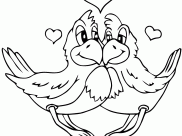 Dibujos de Pájaros para colorear