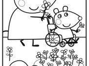 Páginas de Peppa Pig para imprimir para niños