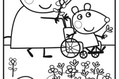 Páginas de Peppa Pig para imprimir para niños