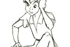 Páginas de Peter Pan para imprimir para niños
