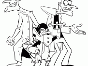 Páginas de Phineas y Ferb para imprimir para niños