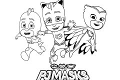 Dibujos de PJ Masks para colorear
