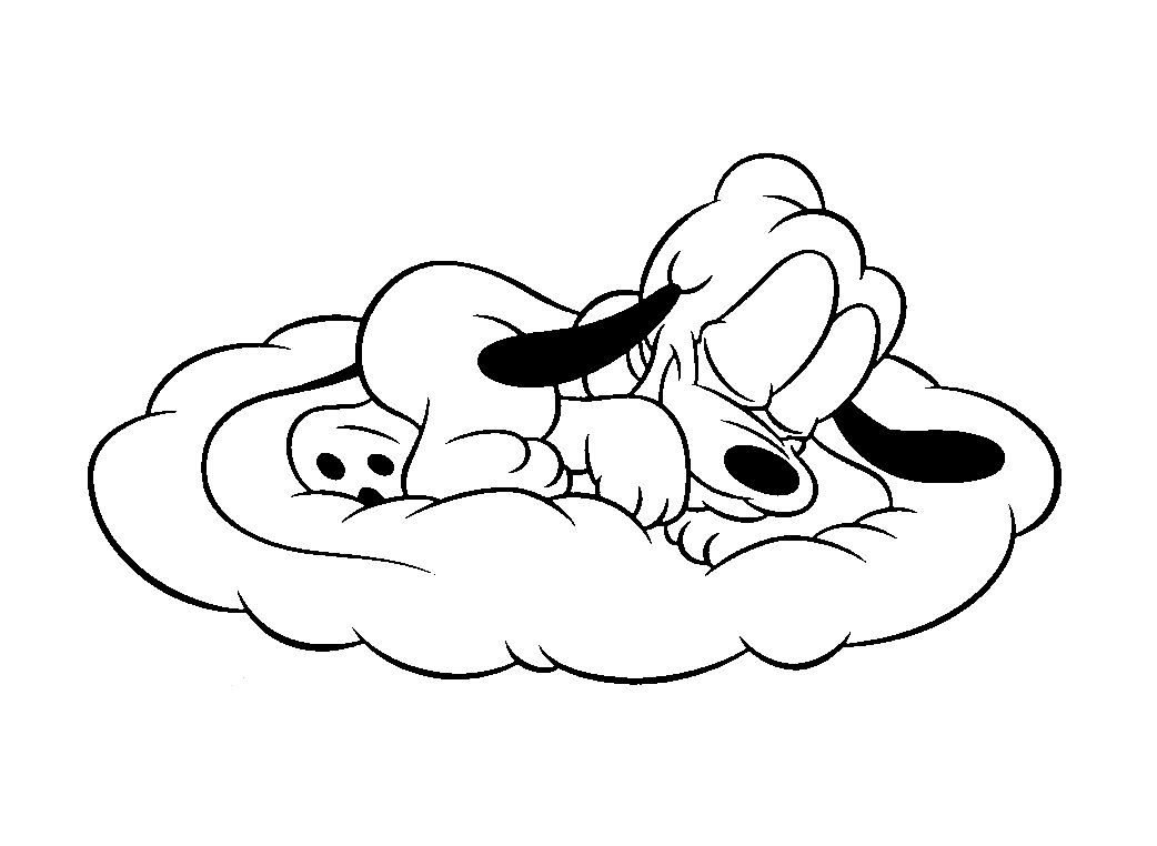 Dibujos para colorear de Plutón para niños (Pluto)