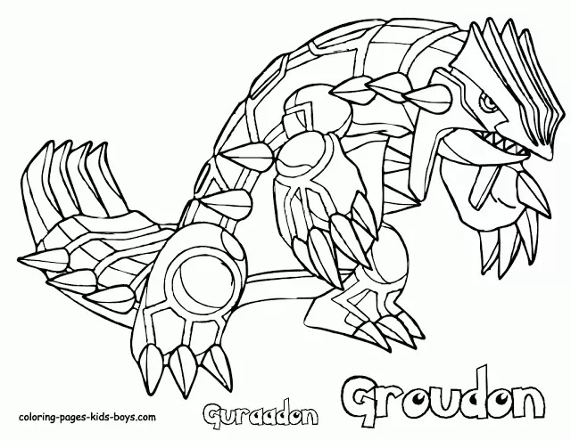 Dibujos para colorear gratis de Pokemon para imprimir (Todas las páginas para colorear de Pokémon)