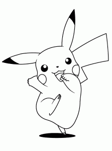 Dibujos para colorear gratis de Pokemon para descargar