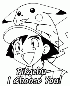 Dibujos para colorear de Pokemon para descargar