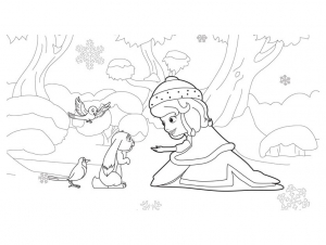 Princesa Sofía (Disney) páginas para colorear para niños