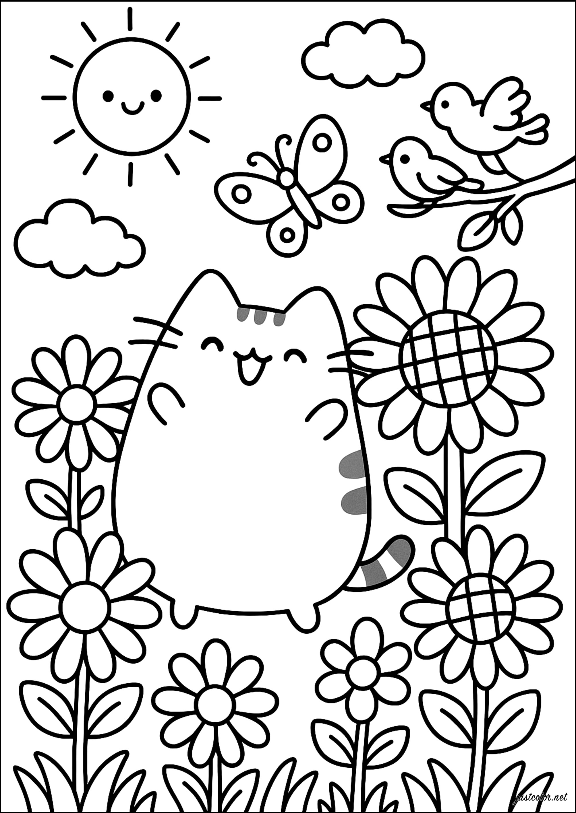 Unicornio Gato Pusheen Gato Dibujos Kawaii Imagen Para Colorear Images unicornio-gato-pusheen-gato-dibujos-kawaii-imagen-para-colorear-images