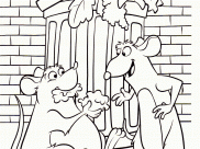 Dibujos de Ratatouille para colorear
