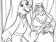 Páginas de Robin Hood para imprimir para niños