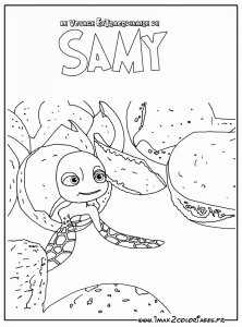 Dibujo gratis de Samy para descargar y colorear