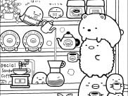 Páginas de Sumikko Gurashi para imprimir para niños