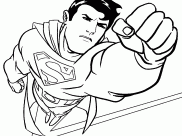 Dibujos de Superman para colorear