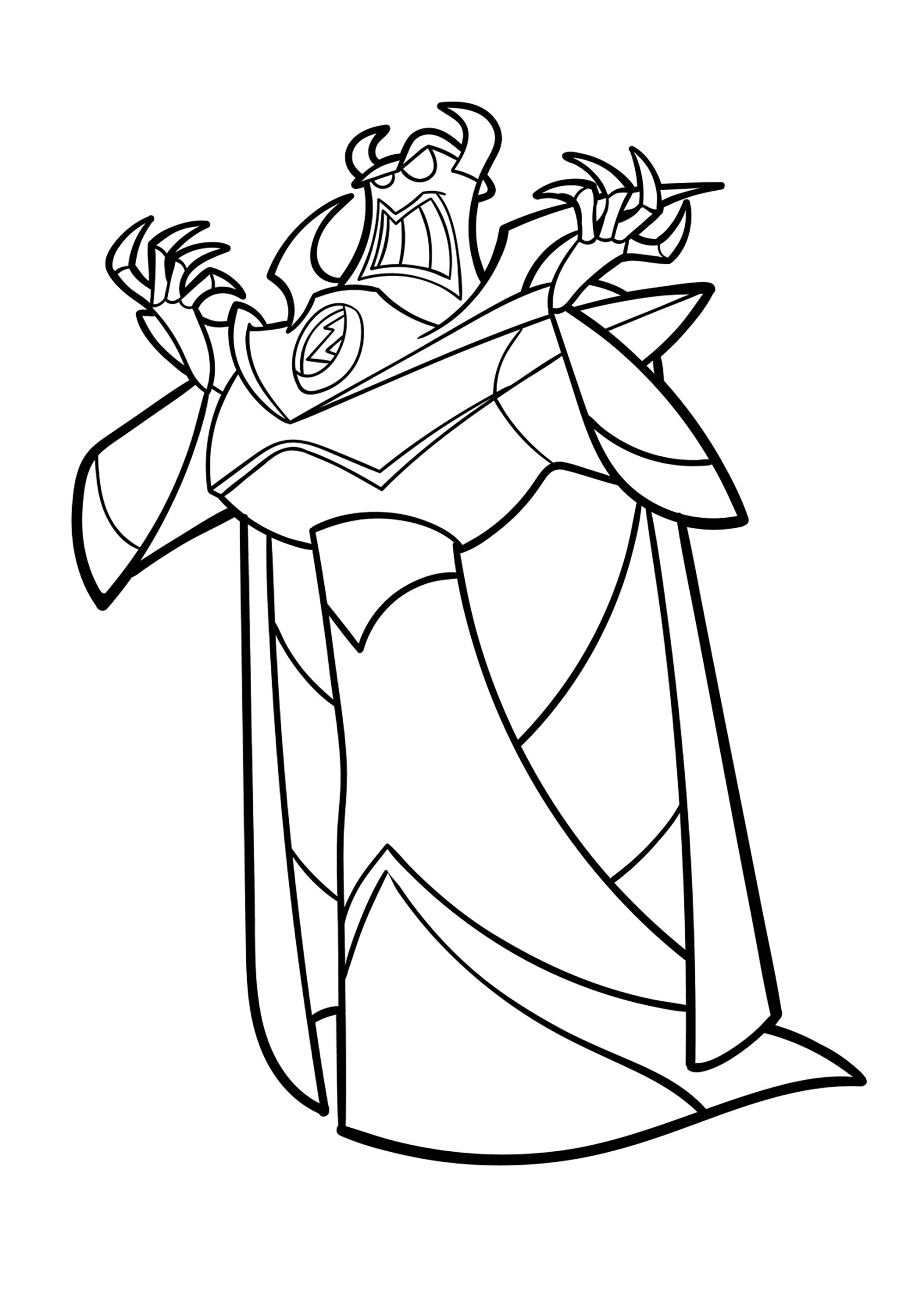 Dibujos Para Colorear Toy Story Zurg