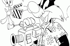 Dibujos de Tweety & Sylvester para colorear