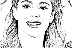 Dibujos de Violetta para colorear
