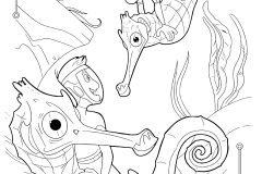 Páginas de Wild Kratts para imprimir para niños