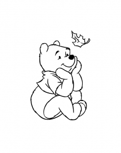 Páginas para colorear de Winnie the Pooh para niños