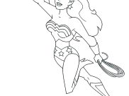 Dibujos de Wonder Woman para colorear