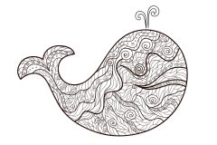 Páginas de Zentangle para imprimir para niños