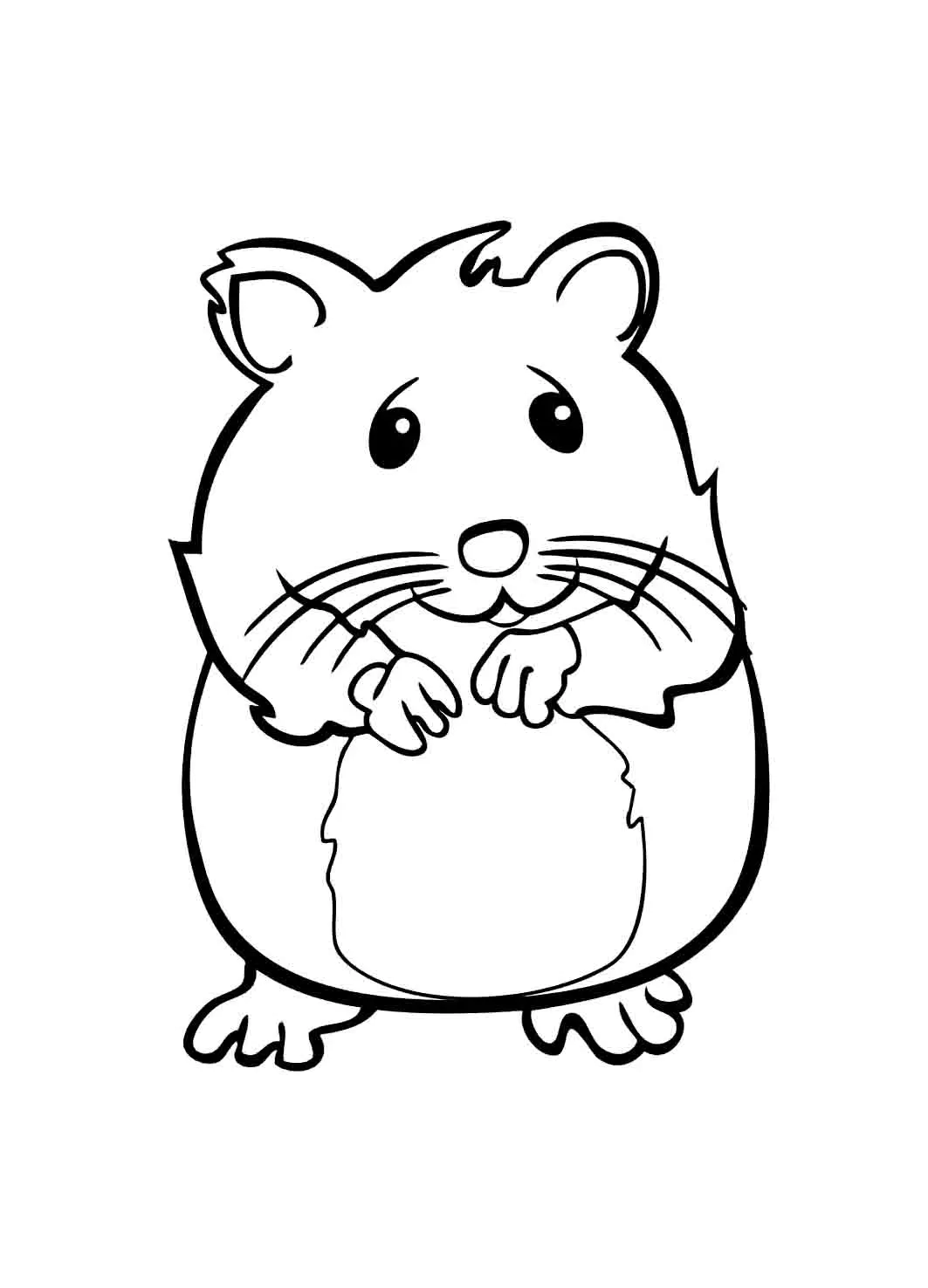 Imagen de Zhu zhu mascotas para descargar y colorear