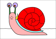 Werk von Anonym nach Dibujo sencillo de un Caracol