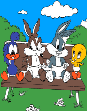 匿名 根据《Páginas para colorear de Looney Tunes》创作