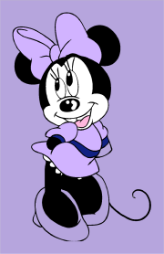 Création de 10412674 d'après Bonito y sencillo coloreado de Minnie