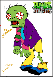 匿名 根据《Plants vs Zombie páginas para colorear para niños》创作