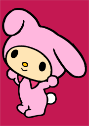Création de 10412674 d'après Mi Melody, la amiga de Hello Kitty