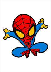 Création de 10412674 d'après El salto de Spider-Man (Chibi)