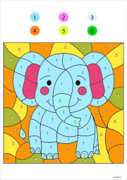pequeño elefante をぬった 匿名 さんの作品