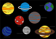 Création de Anonyme d'après Sistema solar: los ocho planetas
