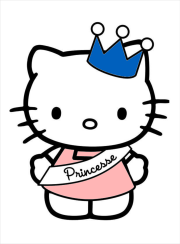 Creation by Anonymous from Dibujo de Hello Kitty para descargar y colorear