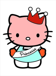 Werk von Anonym nach Dibujo de Hello Kitty para descargar y colorear