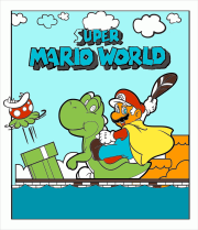 Werk von Anonym nach Imagen imprimible de Super Mario World