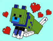 Werk von Anonym nach Dibujos para colorear gratis de Minecraft