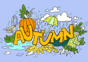 匿名 根据《Bonita página para colorear con la palabra Autumn en inglés》创作
