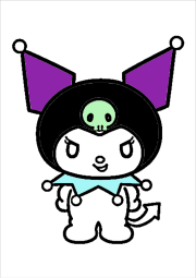 Werk von Anonym nach Coloreado sencillo de Kuromi