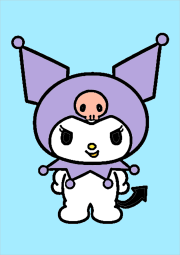 Werk von Anonym nach Coloreado sencillo de Kuromi
