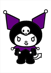 Werk von Anonym nach Coloreado sencillo de Kuromi