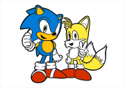 Sonic y Tails をぬった 匿名 さんの作品