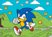 Sonic a toda velocidad, en busca de anillos をぬった 匿名 さんの作品